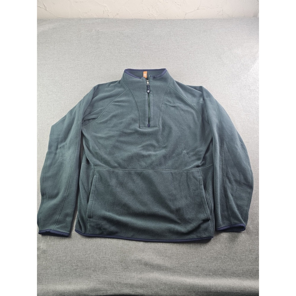 Peter Millar Thermal Flow Micro Fleece Sweater Mens L Half-Zip Pullover MF23EZ38